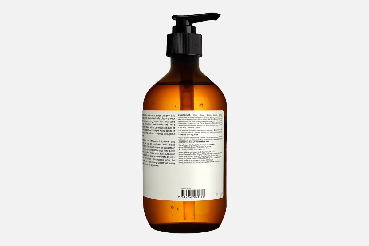 The Hand Soap - Aesop Resurrection Aromatique Hand Wash