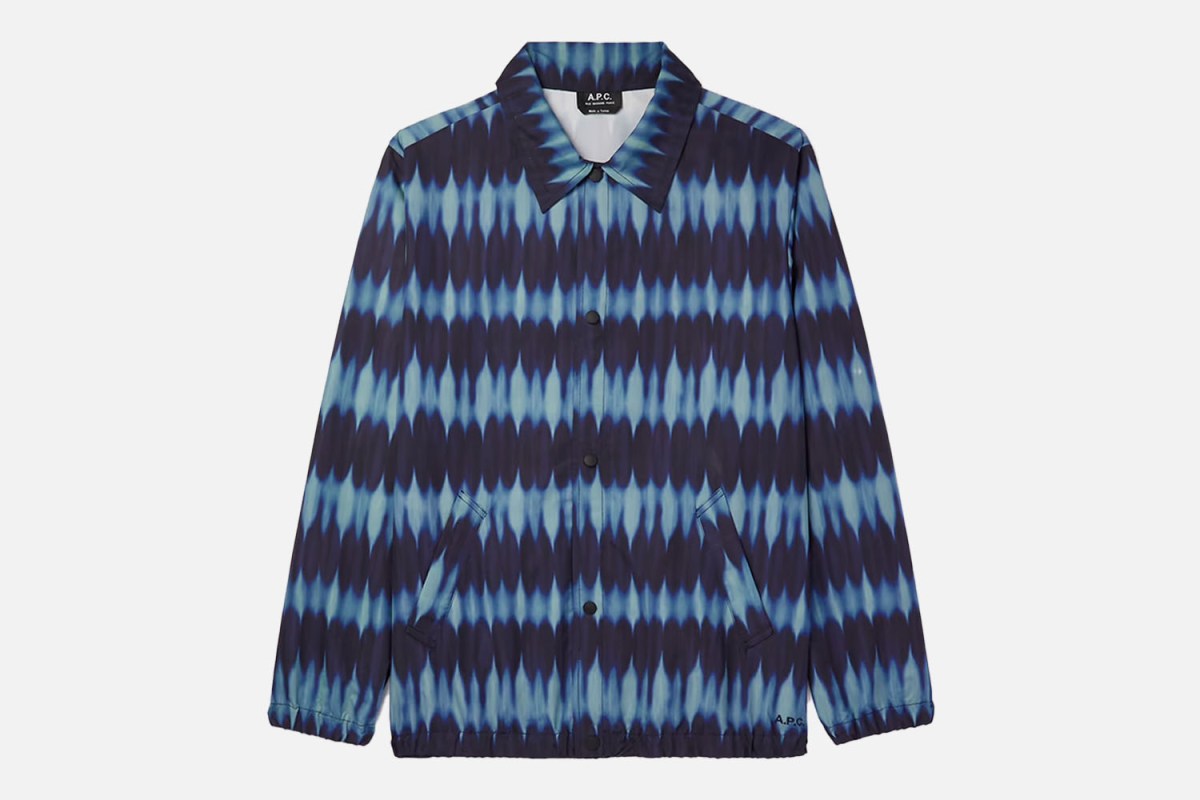 A.P.C. Vladimir Printed Shell Blouson Jacket