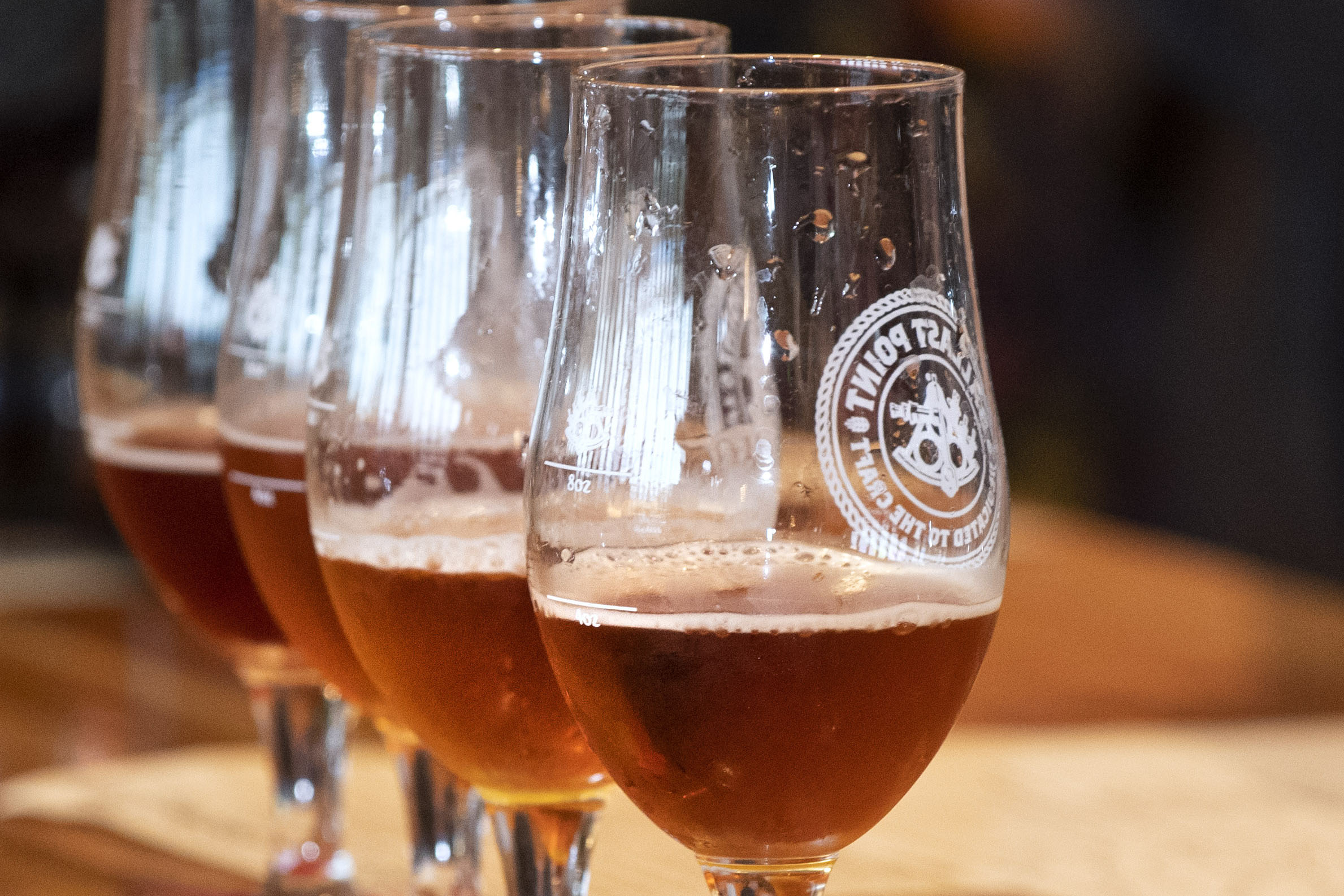 A flight from Ballast Point at Disneyland Resort