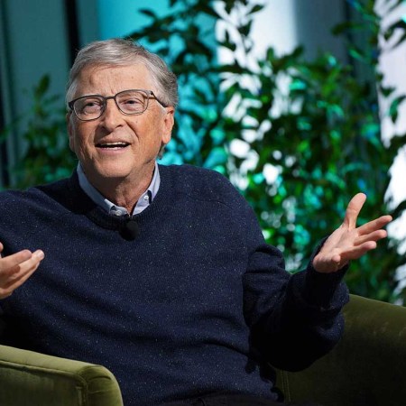 Bill Gates, Founder of Breakthrough Energy and Co-Chair of the Bill & Melinda Gates Foundation, speaks onstage at The New York Times Climate Forward Summit 2023 at The Times Center on September 21, 2023 in New York City