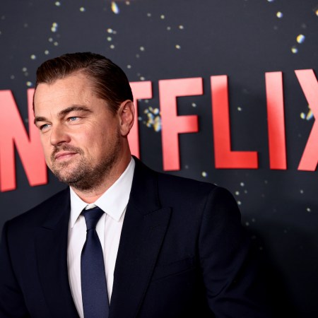 leonardo dicaprio at the Don't Look Up world premiere in new york city