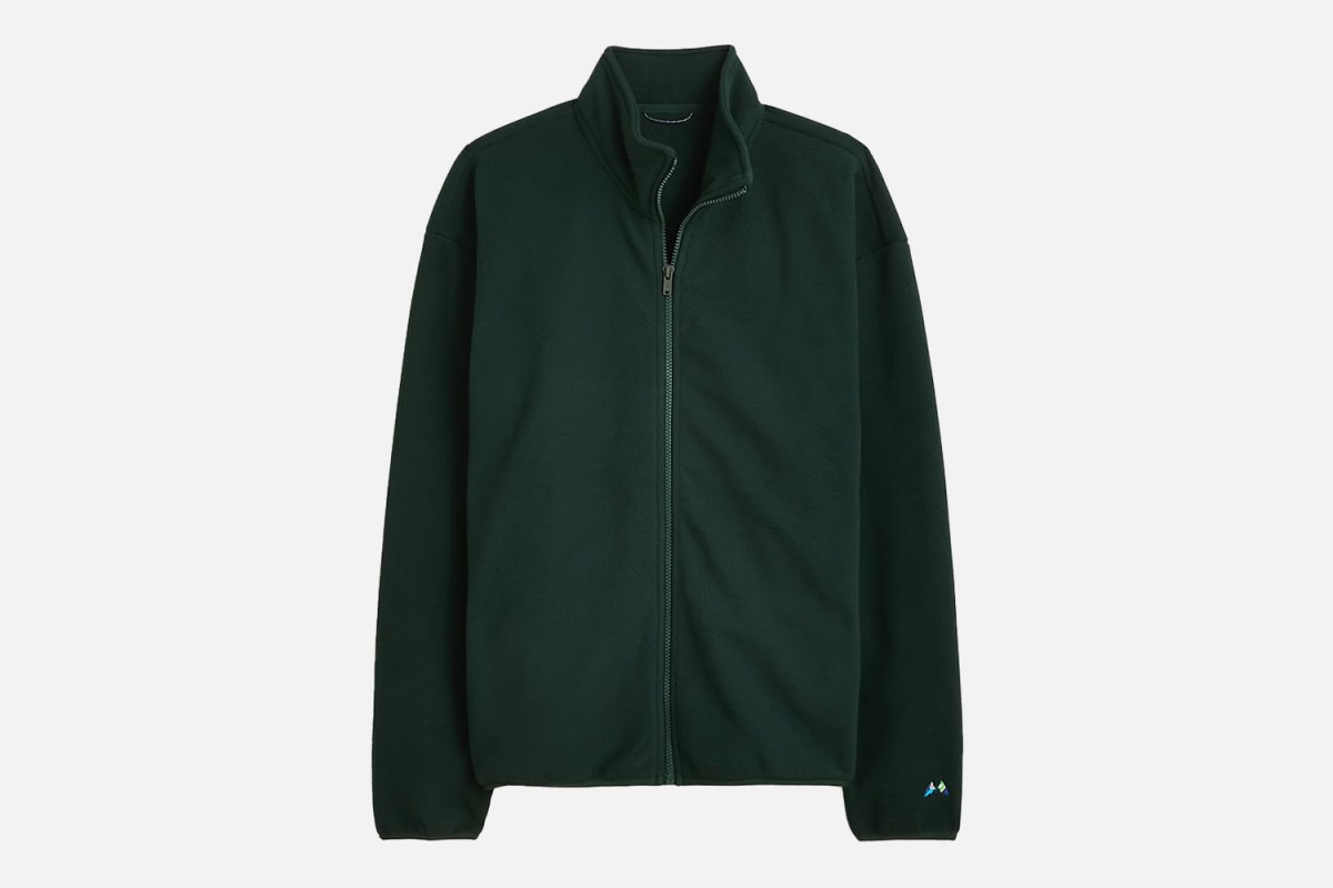 J.Crew Full-Zip Recycled-Fleece Jacket