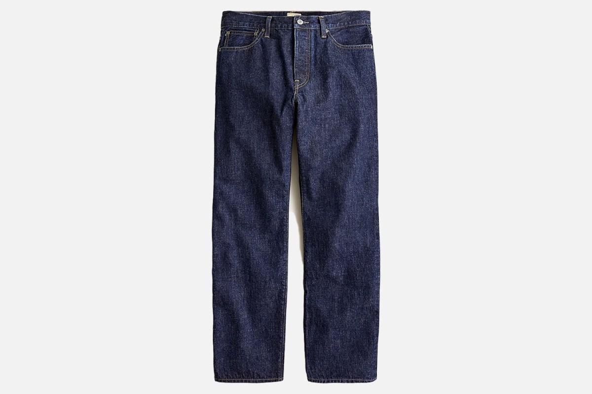 J.Crew Classic Relaxed-Fit Japanese Selvedge Jean