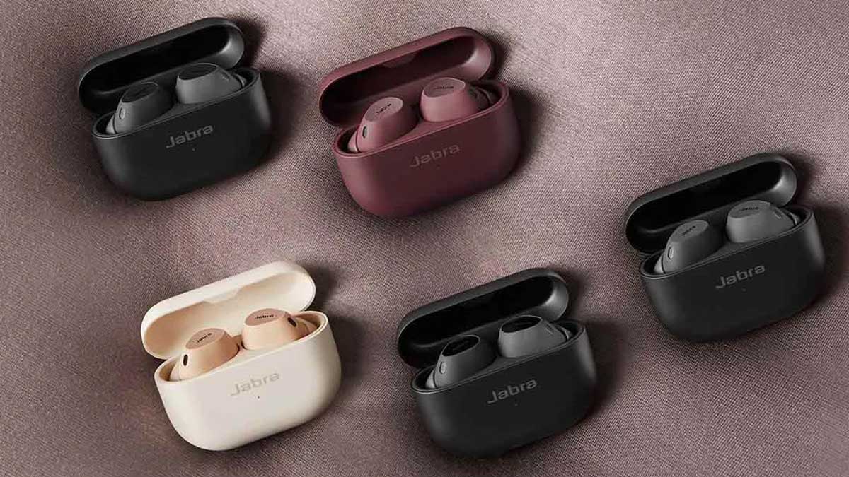 Jabra Elite 10 earbuds in five colors