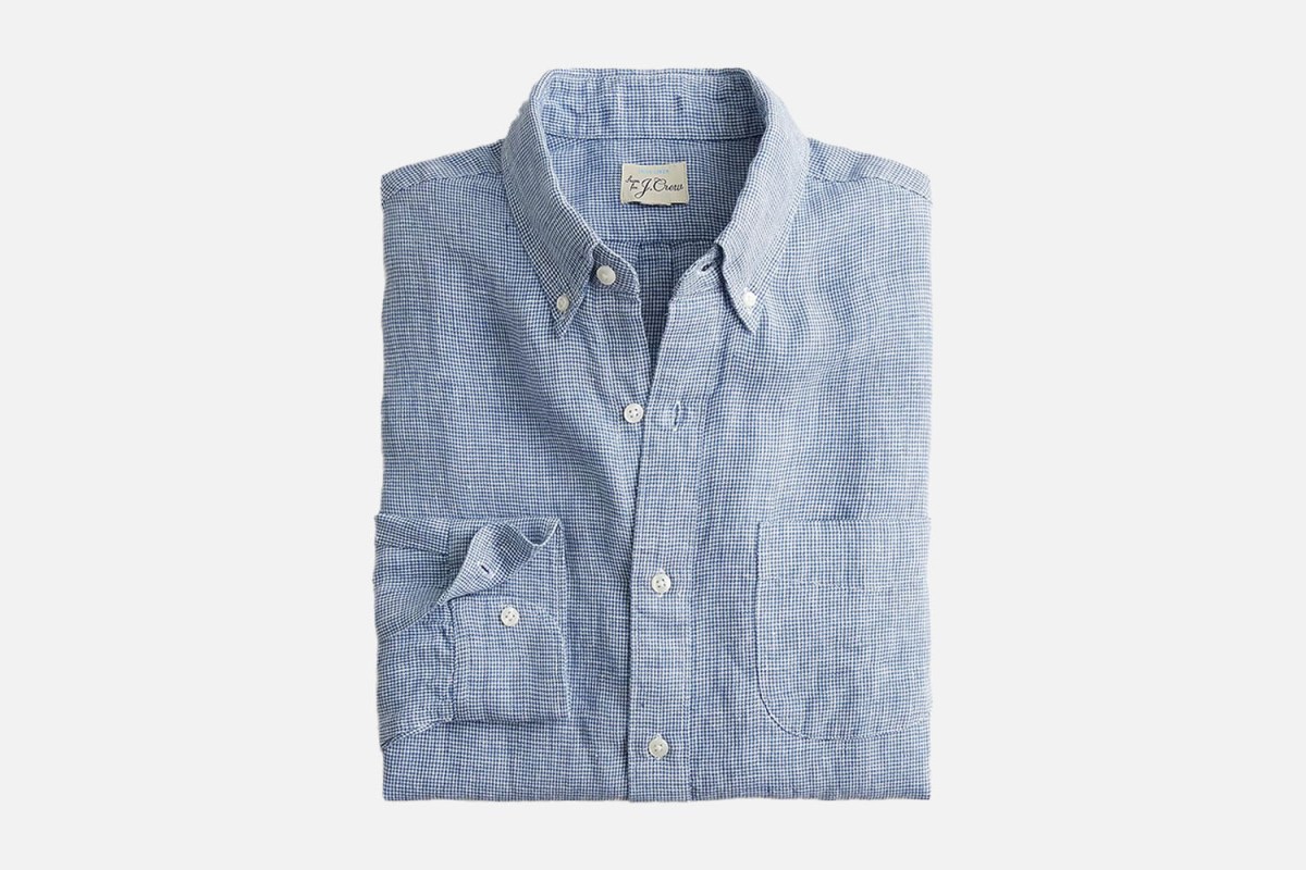 J.Crew Baird McNutt Irish Linen Shirt