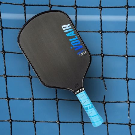 The Volair Mach 1 Forza pickleball paddle. We tested and reviewed the $180 carbon fiber model.