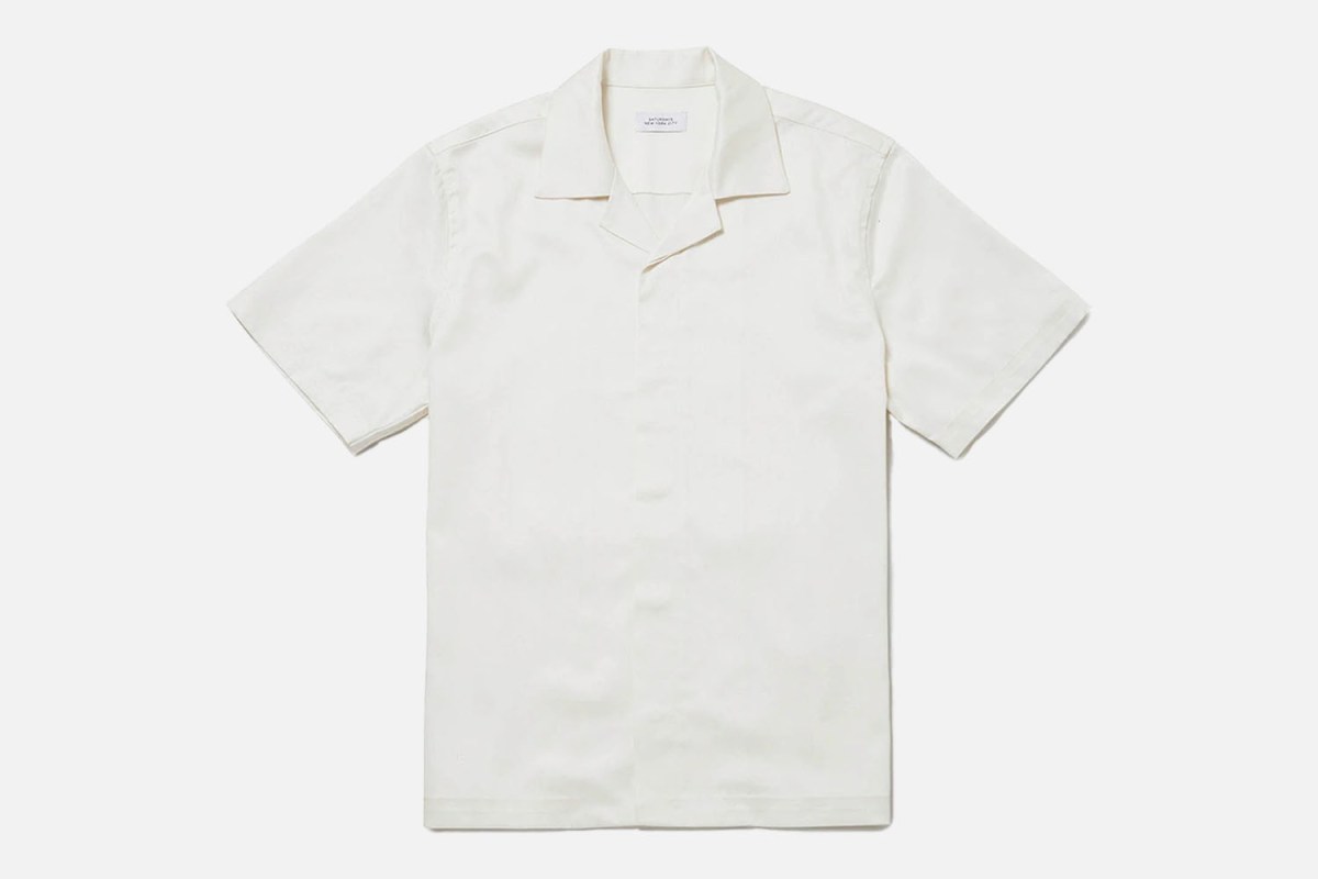 Saturdays NYC York Camp Collar SS Shirt