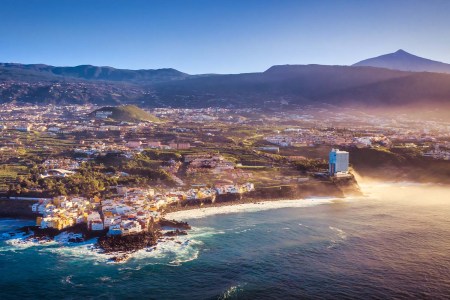 Aerial view of Tenerife