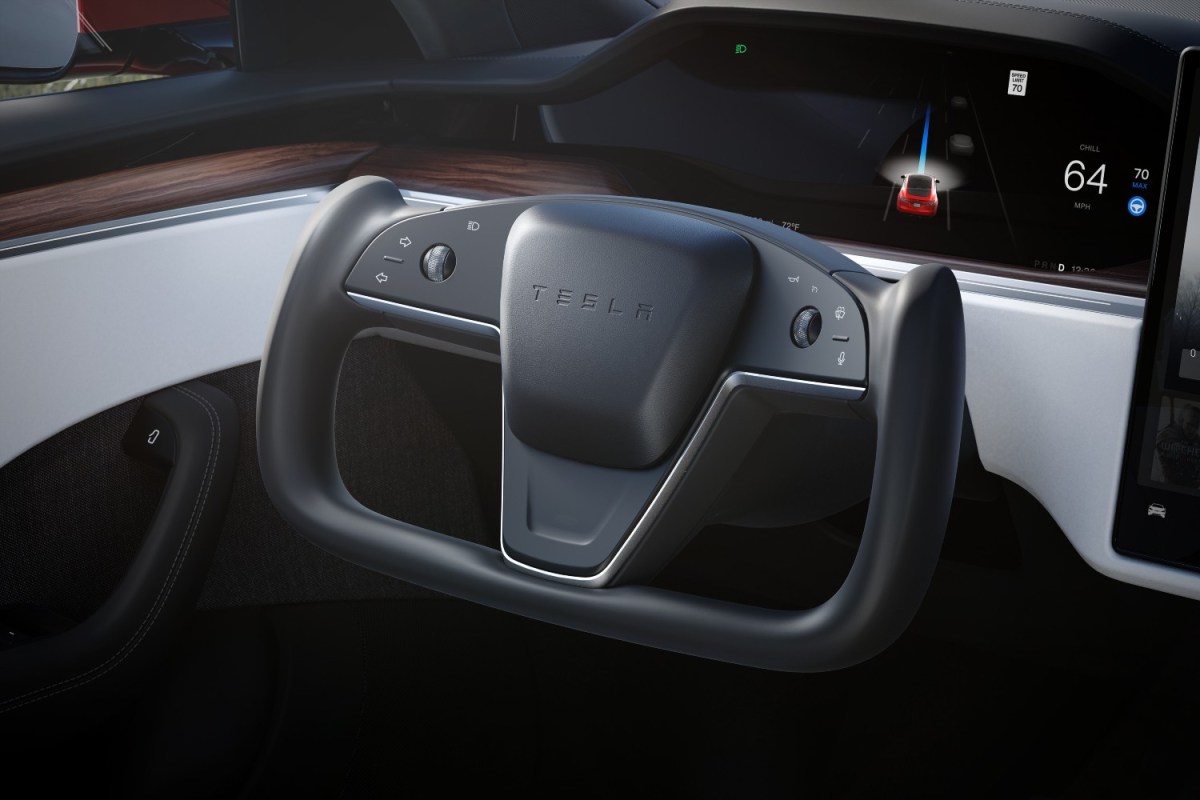 Tesla Model S interior