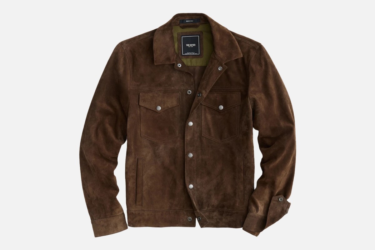 Todd Snyder Italian Suede Dylan Jacket