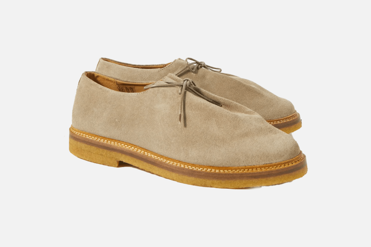 Jacques Solovière Suede Derby Shoes