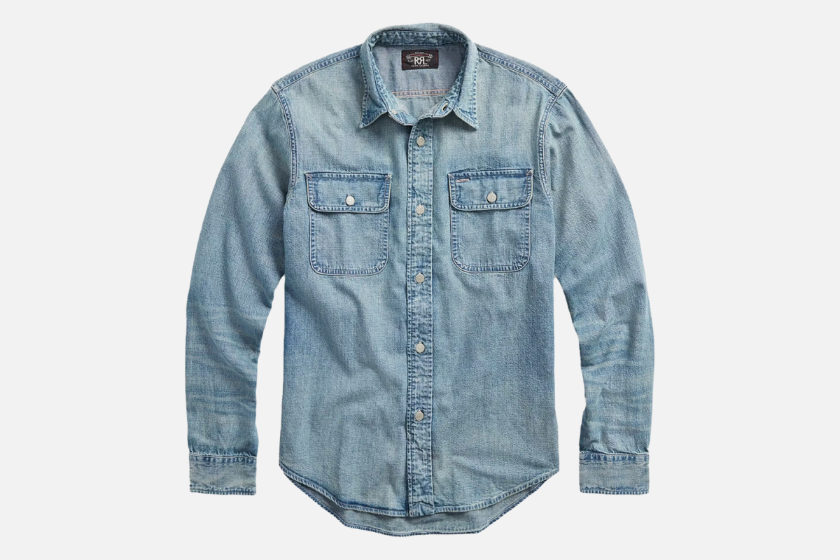 RRL Lot-93 Denim Work Shirt