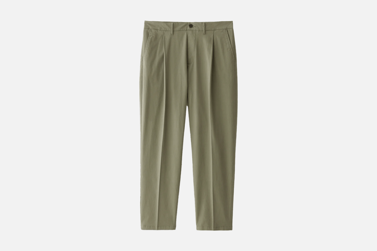 The Jamie Relaxed Tapered Fit Chino Pant in Sage