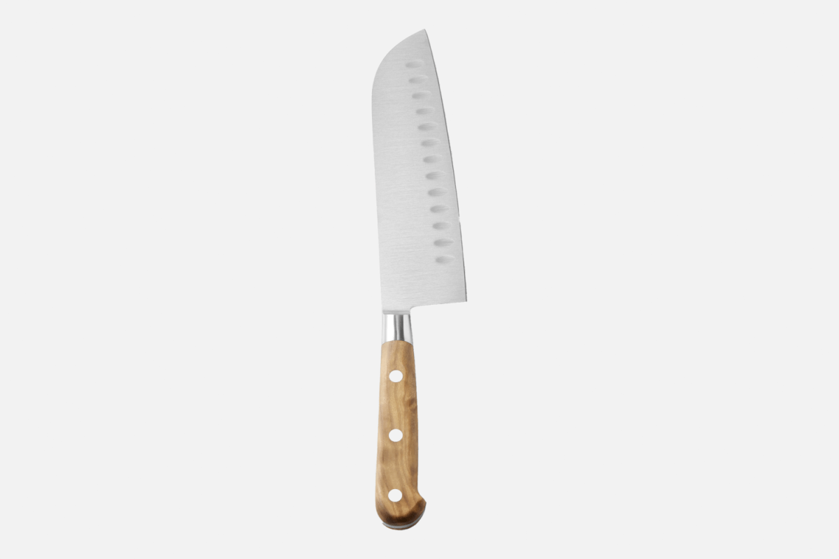 32 Dumas Idéal Olivewood Santoku Knife, 7"